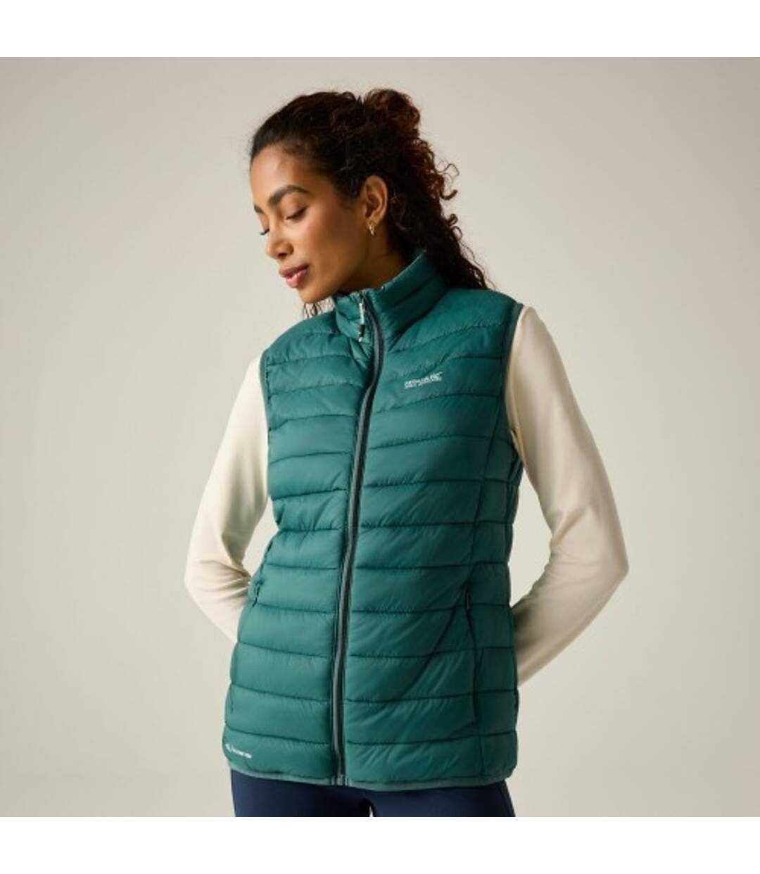 Veste Unie Sans Manches Marizion Femme Vert Sarcelle Regatta-1