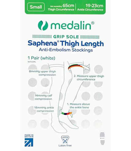 Above Knee Anti Embolism Stockings with Grips