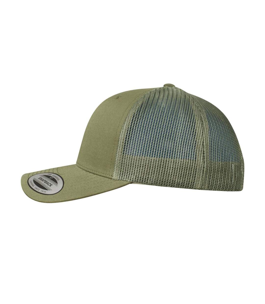 Casquette Trucker Kaki Foncé Classic-3