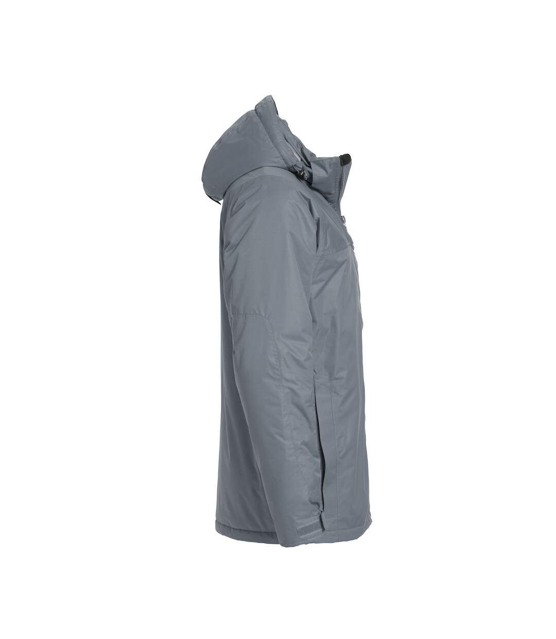 Mens kingslake waterproof jacket grey Clique-4