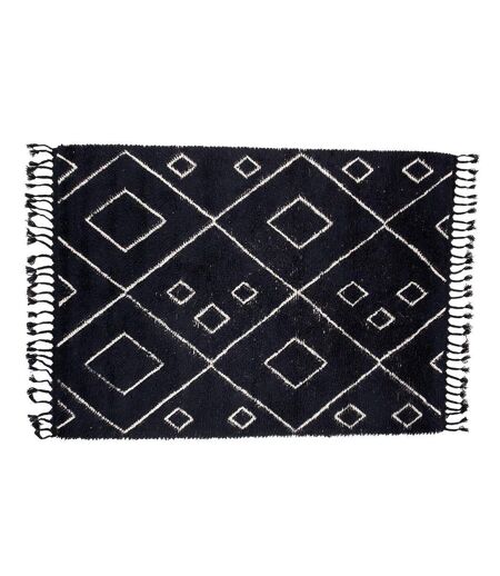 Tapis Déco en Laine David 252x350cm Noir