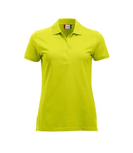 Clique Womens/Ladies Marion Polo Shirt (Visibility Green)
