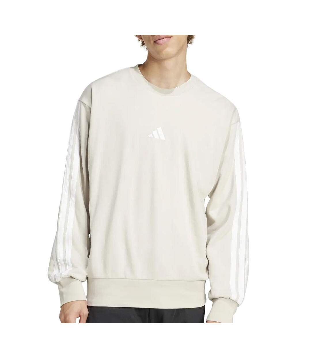 Sweat beige homme adidas je6377-1