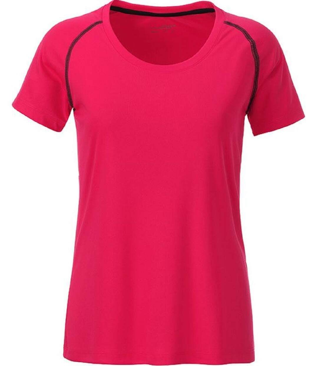 Maillot running respirant - Femme - JN495 - rose vif