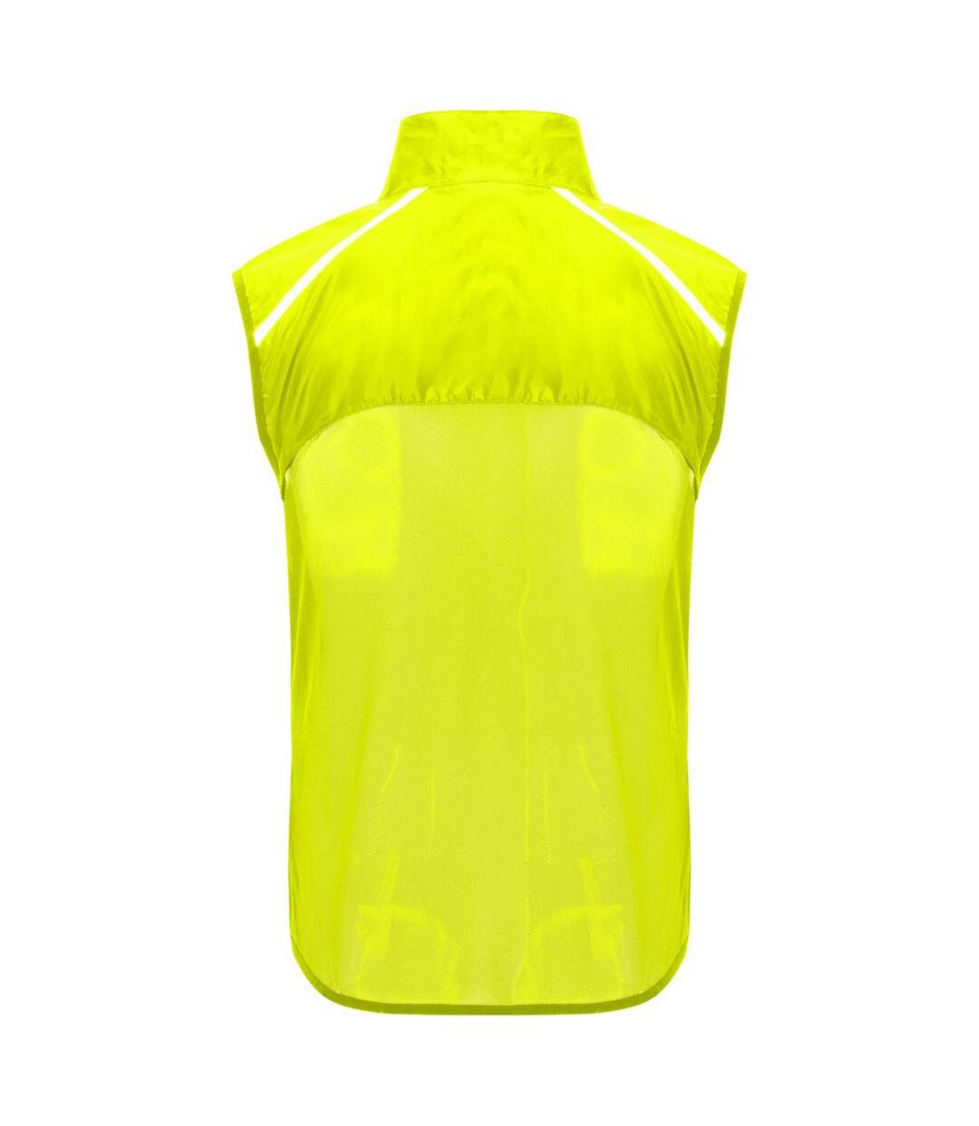 Veste sans manches jannu adulte jaune fluo Roly