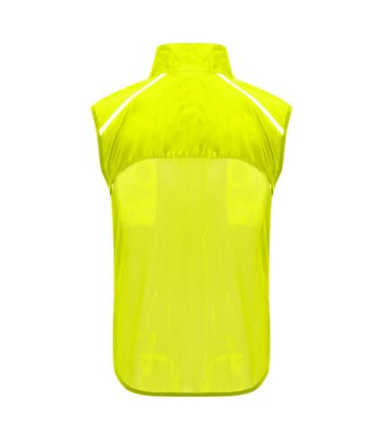 Veste sans manches jannu adulte jaune fluo Roly