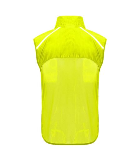 Veste sans manches jannu adulte jaune fluo Roly