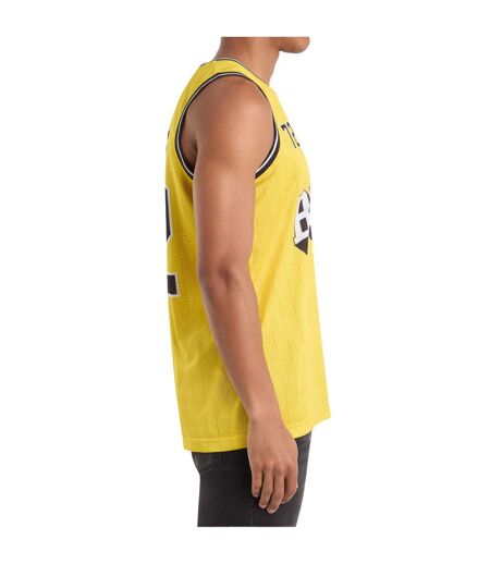 Maillot de basket homme jaune Amplified