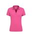 Mountain Warehouse Womens/Ladies UV Protection Polo Shirt (Bright Pink) - UTMW501