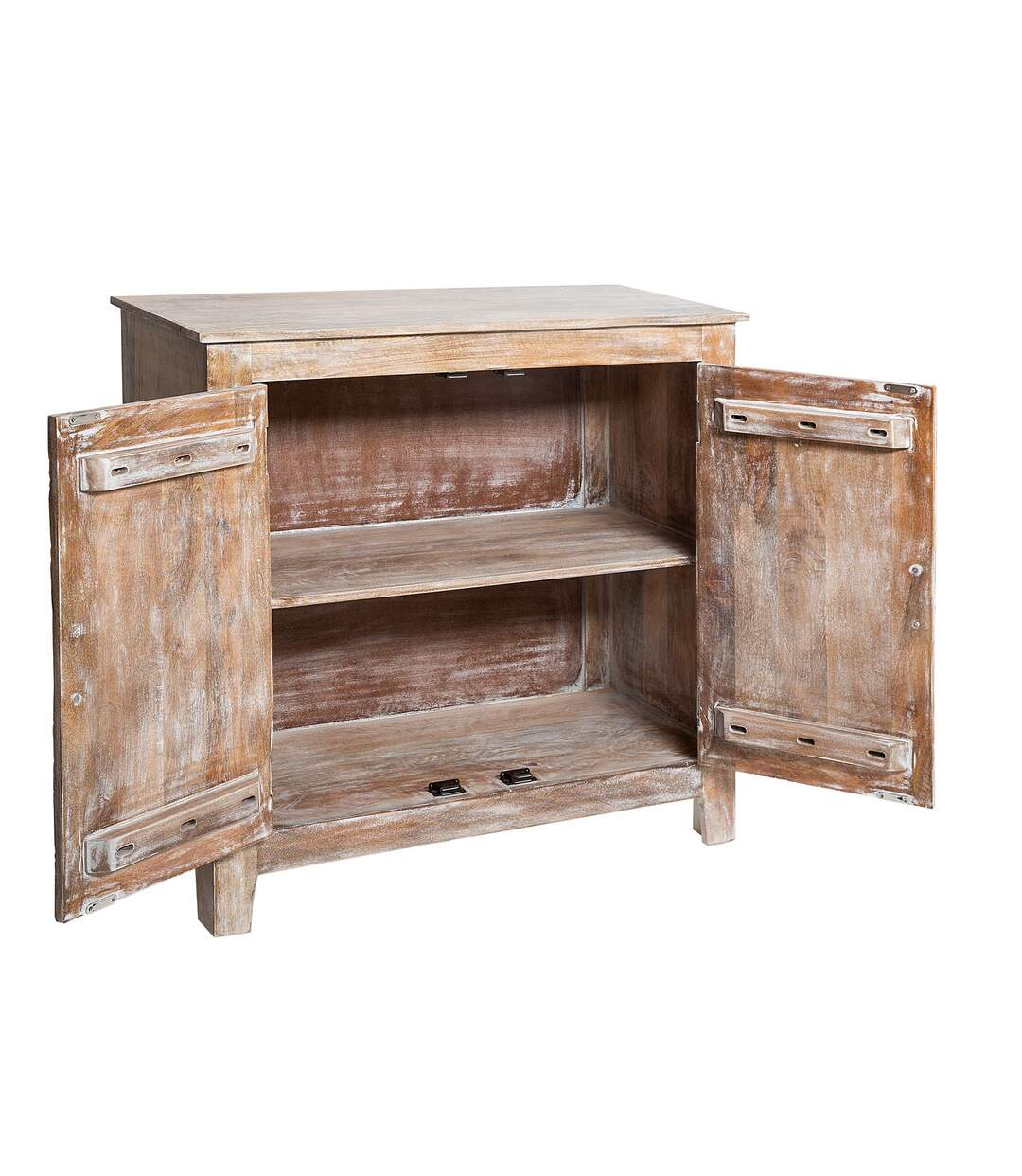 Buffet en manguier 2 portes SHIREL - Marron-3