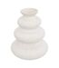 Vase en Céramique Olme 20cm Blanc-1