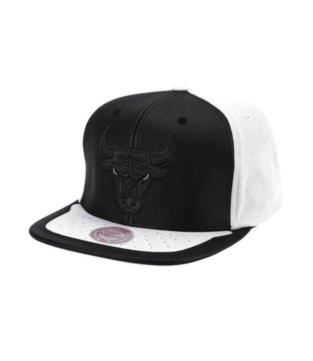 Casquette Ajustable Motif/style Chicago Bulls Homme Blanc Noir NBA-1