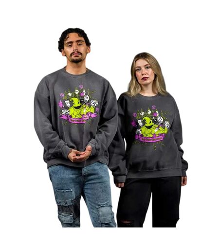 Sweat Motif Oogie Boogie Adulte Charbon The Nightmare Before Christmas