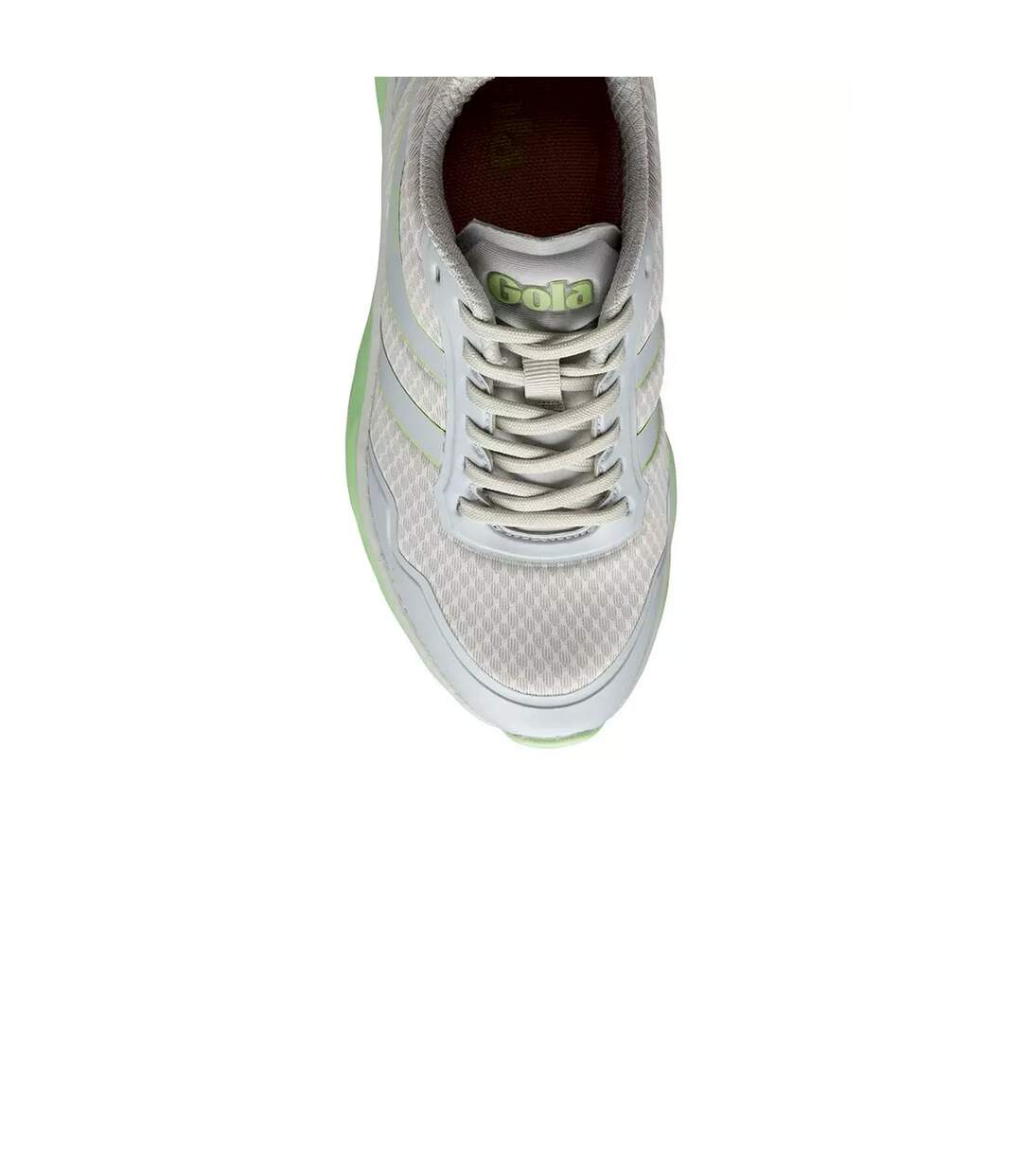 Baskets typhoon femme blanc / vert pâle Gola-3