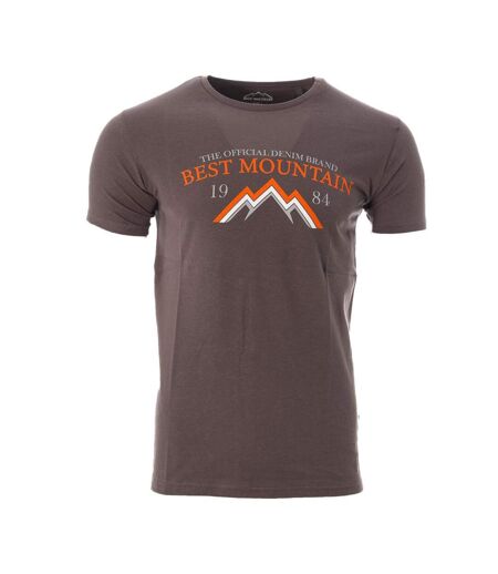 T-shirt gris homme best mountain 2004 - s