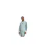 Mens 3 Stripes Fleece Sweatshirt Sage Adidas-1