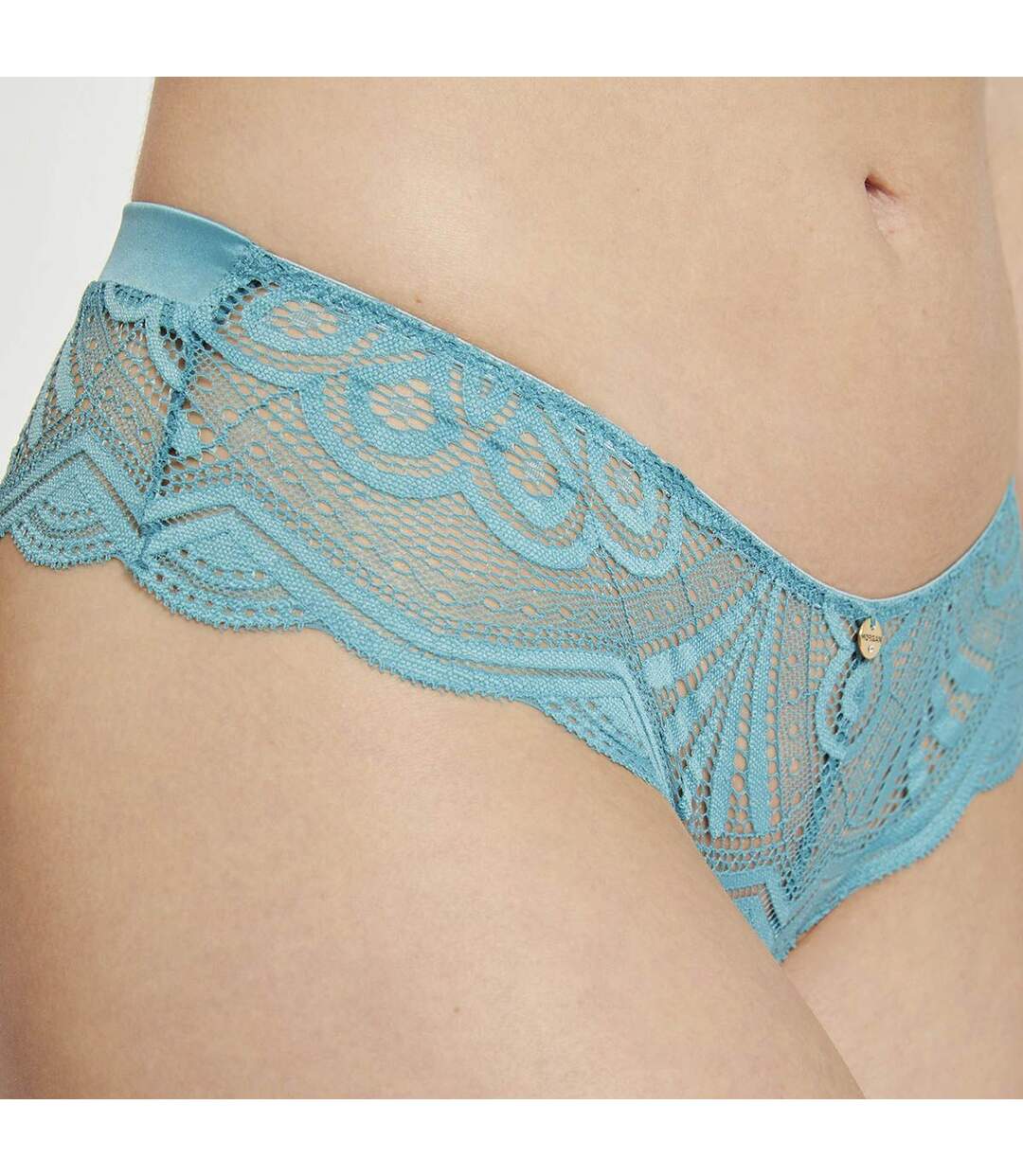 Shorty string bleu Laura-3