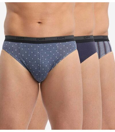 Lot de 3 Slips Homme Coton Print