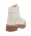 Bottines femme blanc cassé Timberland-2