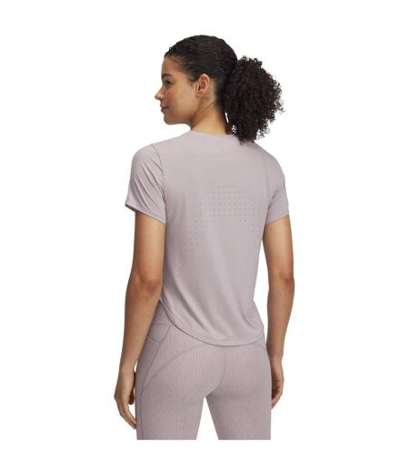 Womens/ladies Launch Elite Short-sleeved T-shirt Blue Under Armour