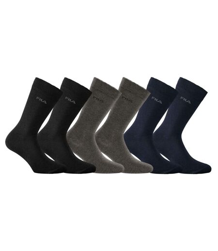 Lot de 6 Paires de Chaussettes de ville homme en bambou FU5511 Fila
