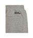 Mens Fleece Joggers Grey Marl Marl No Fear-3