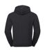 Russell Unisex Authentic Melange Hooded Sweatshirt (Charcoal Melange)