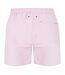 Mens Embroidered Logo Mid Length Swim Shorts Light Pink Jack Wills-3