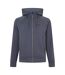 Veste À Capuche Manches Raglan Homme Gris Foncé Boss-1