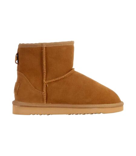 Bottines Chausson Cuir Natural World Bota Alta Merino