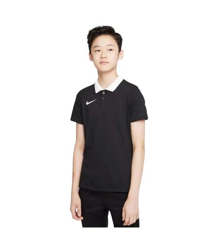 Polo Park Garçon Noir Nike