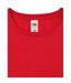 T-shirt Iconic Adulte Rouge Fruit Of The Loom-3
