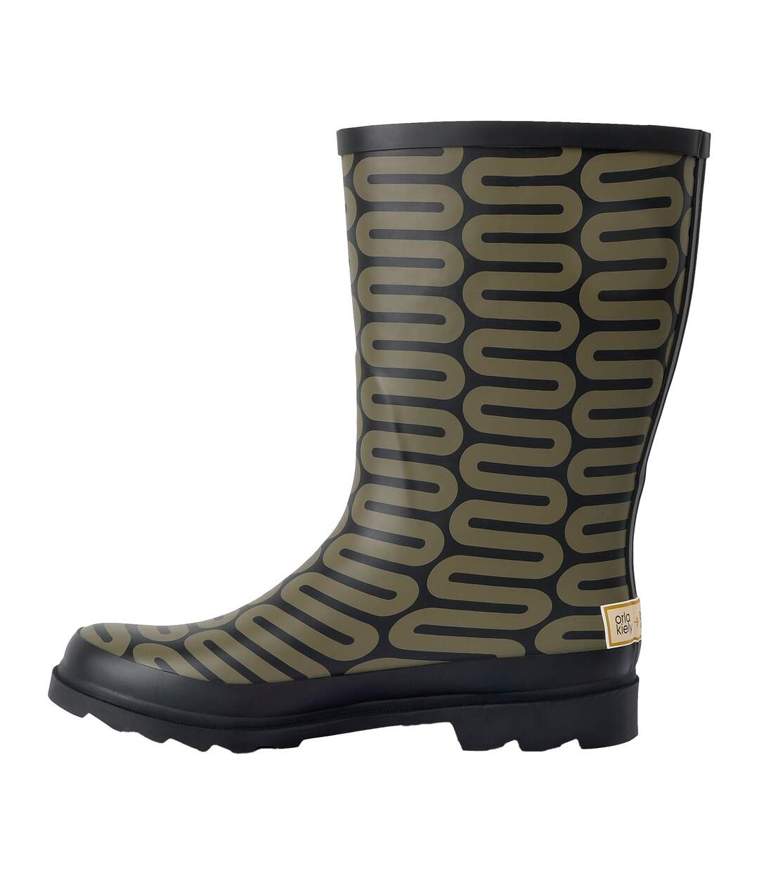 Bottes De Pluie Orla Kiely Femme Olive Regatta-3