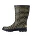 Bottes De Pluie Orla Kiely Femme Olive Regatta-3