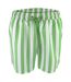 Loose Fitting Print Swimming Trunks With Pocket For Men-1