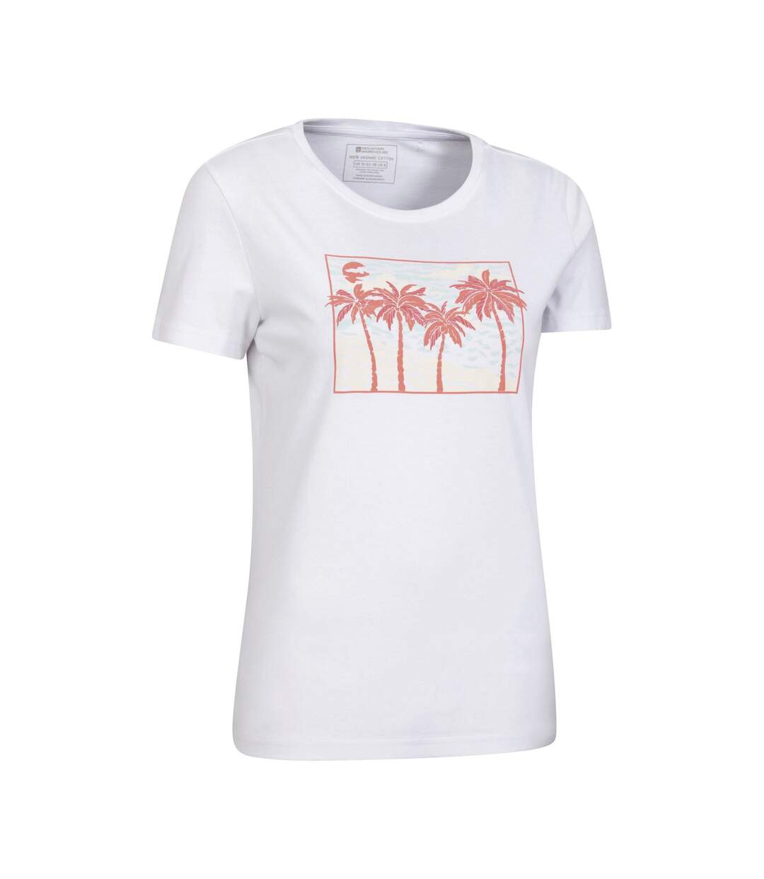 T-shirt femme blanc Mountain Warehouse-3