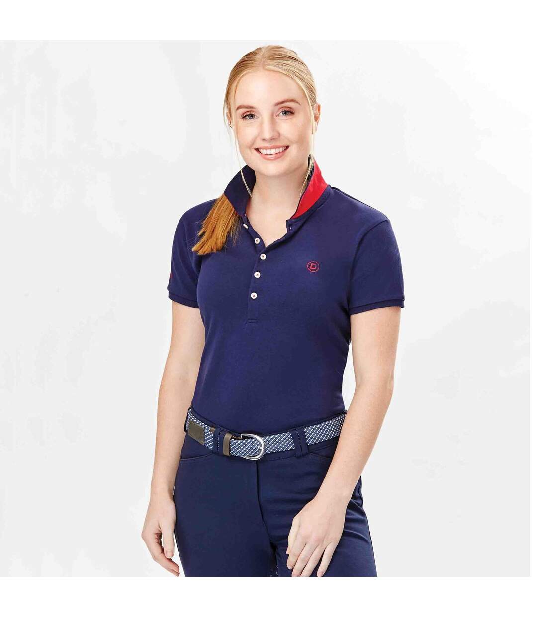 Polo lily femme bleu marine Dublin-2