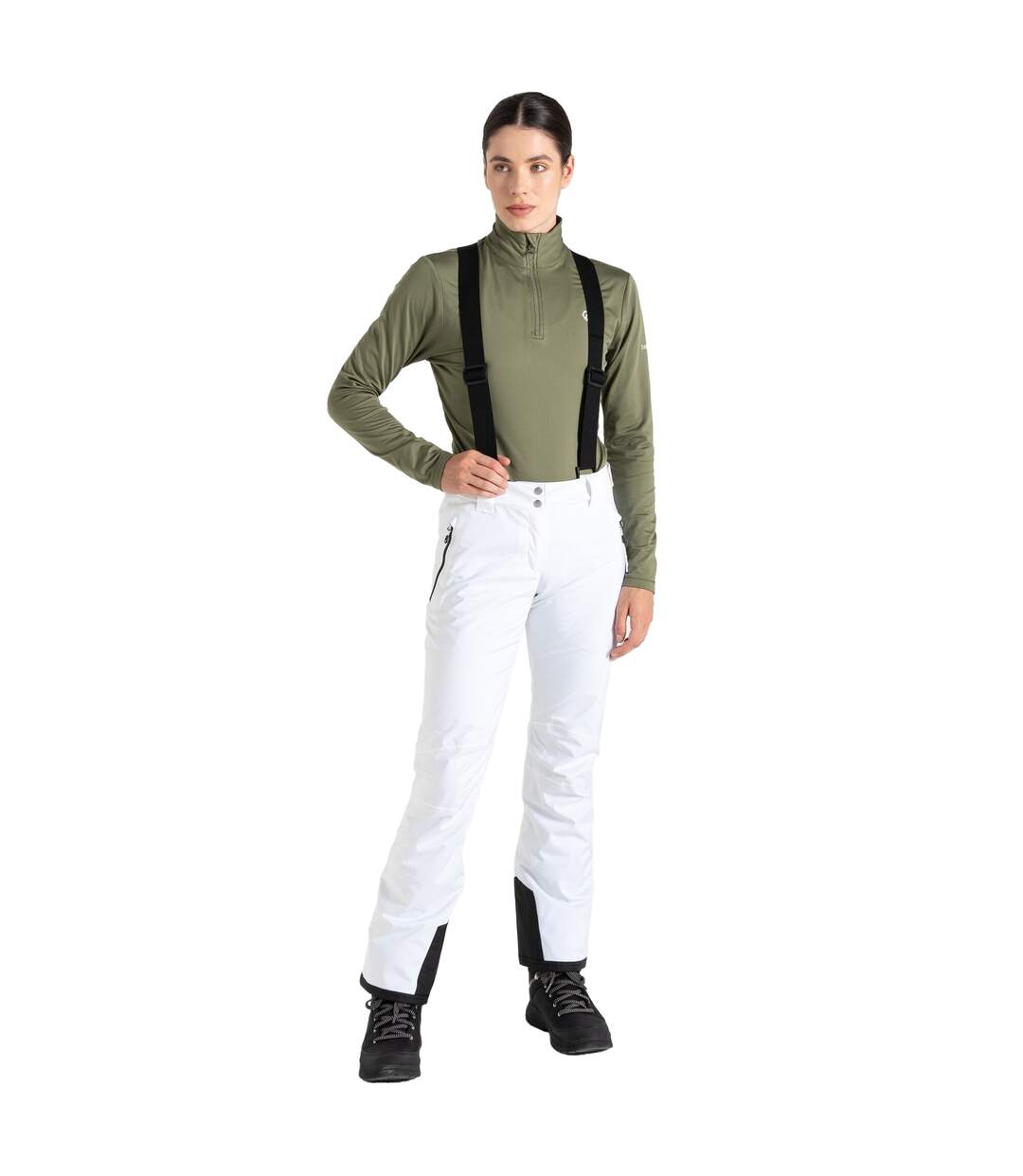 Womens/ladies Diminish Insulated Ski Trousers Black White Dare 2B-1