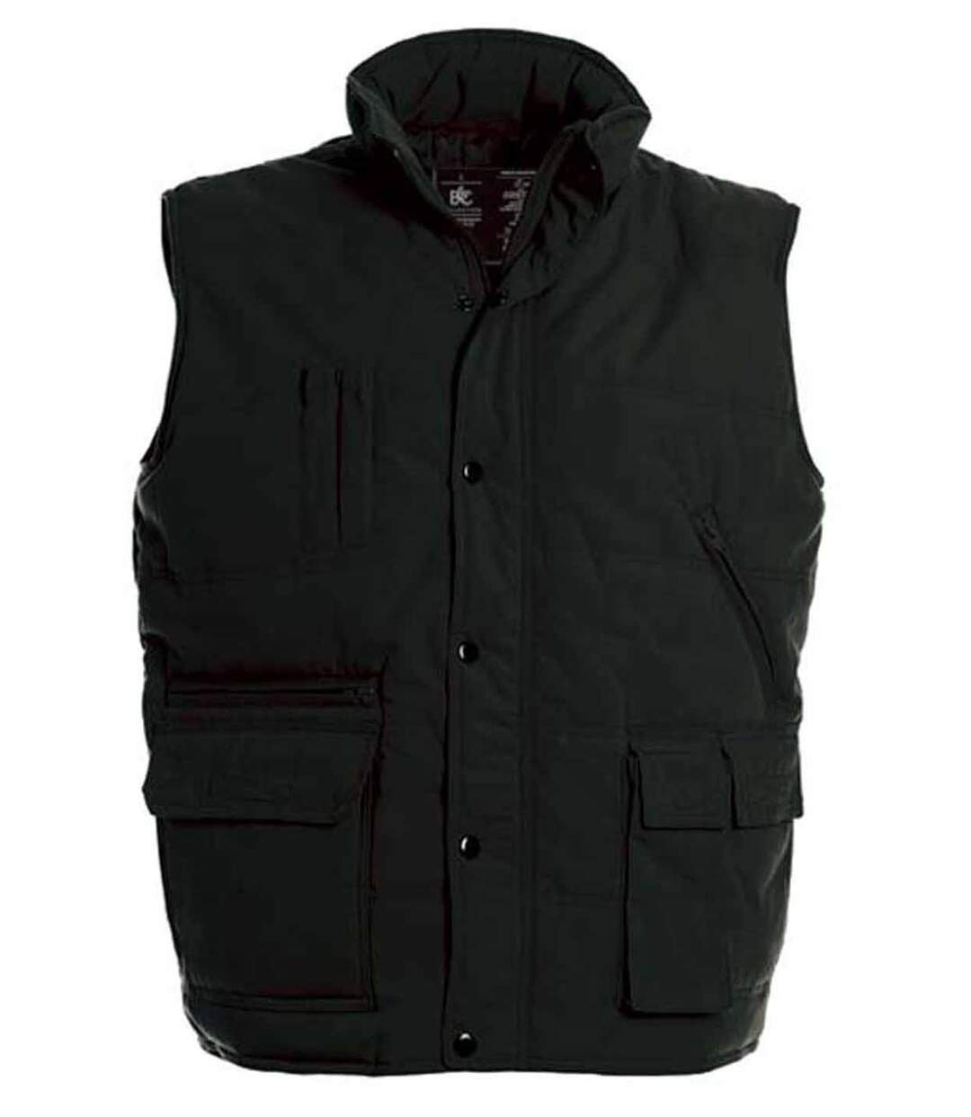 Doudoune anorak homme sans manches - Bodywarmer JU880 - noir