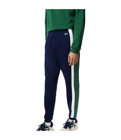 Pantalon De Jogging Homme Bleu Foncé Vert Blanc Lacoste