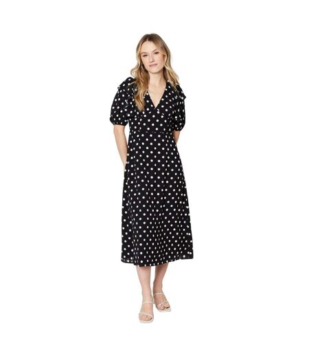 Robe mi-longue femme noir Dorothy Perkins