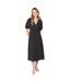 Robe mi-longue femme noir Dorothy Perkins-1