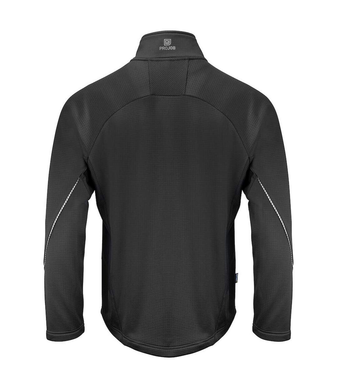 Mens Microfleece Jacket Black Projob-2