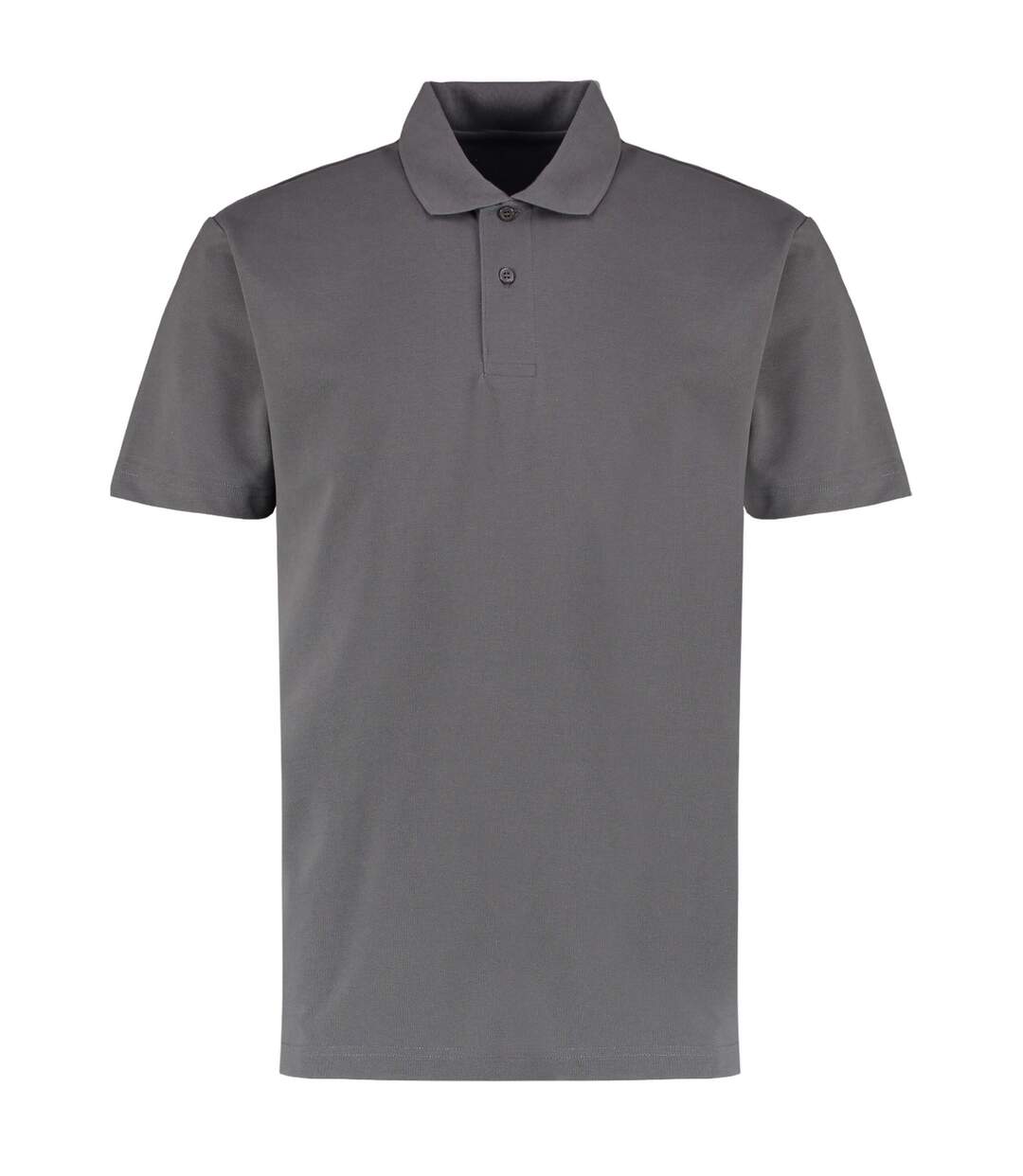 Mens Polo Shirt Charcoal Kustom Kit-1