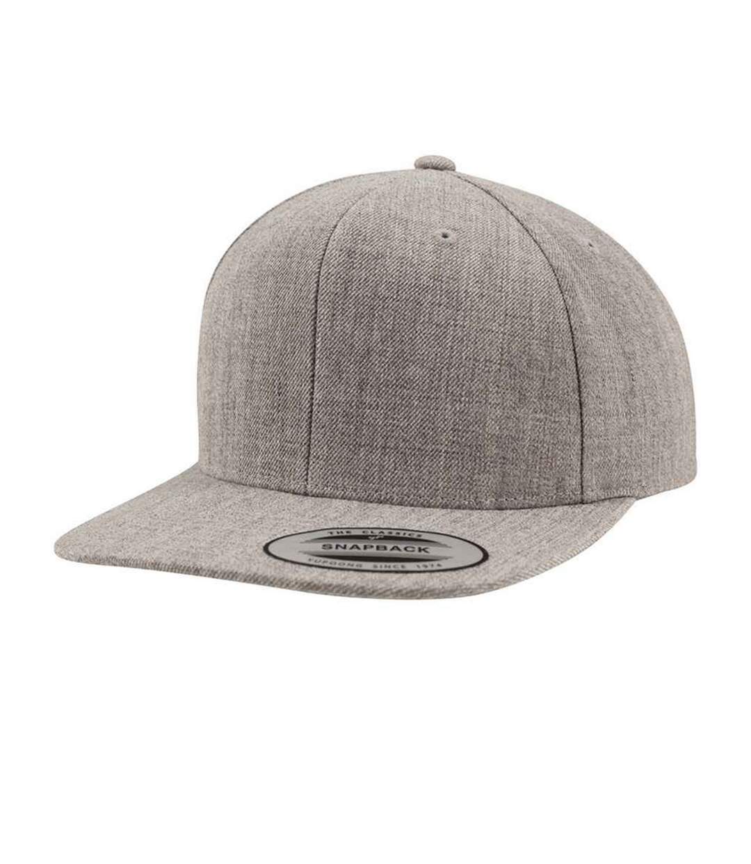 Casquette ajustable classic homme gris chiné /gris chiné Flexfit-1