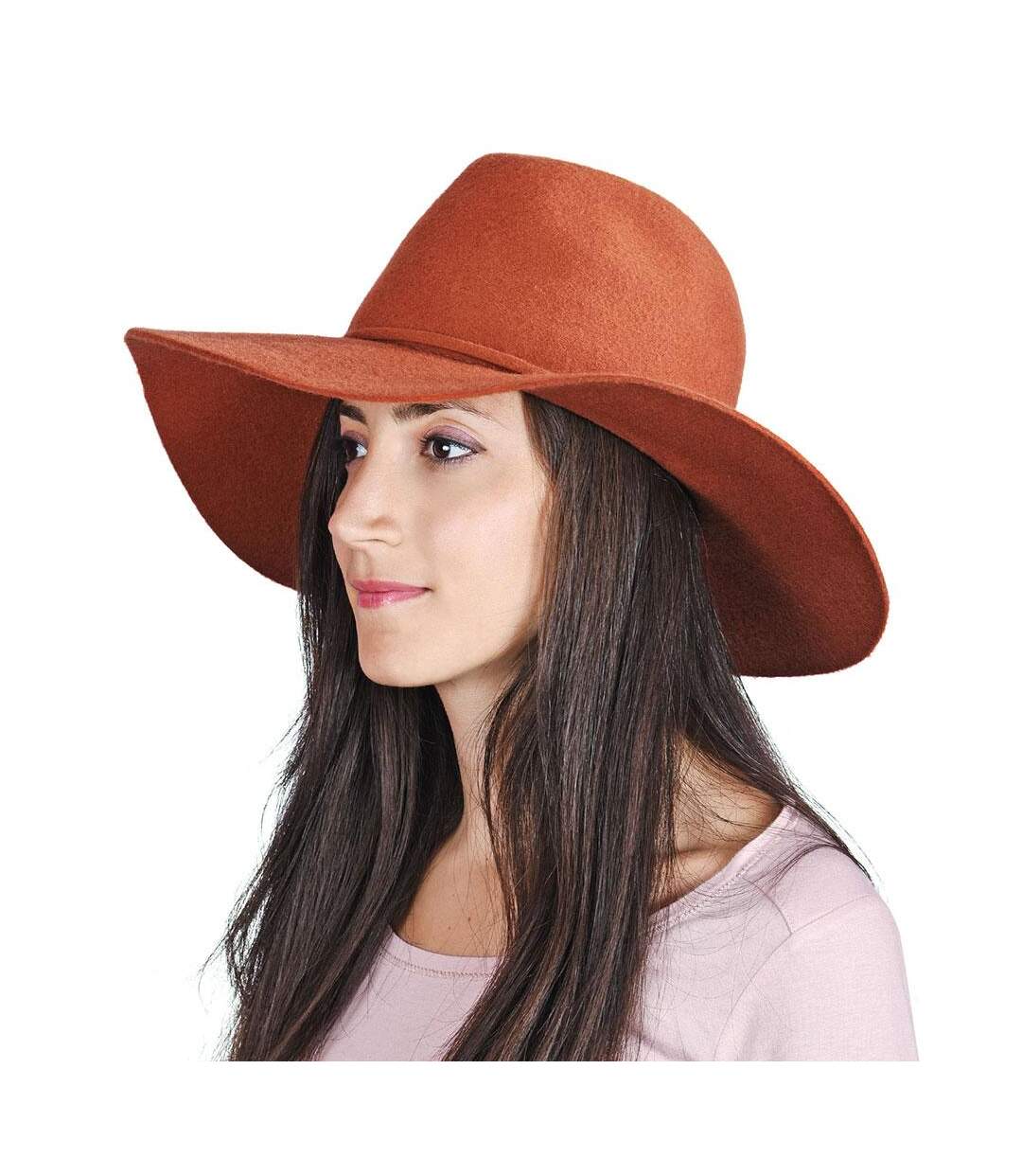 Chapeau capeline laine MILIE-2