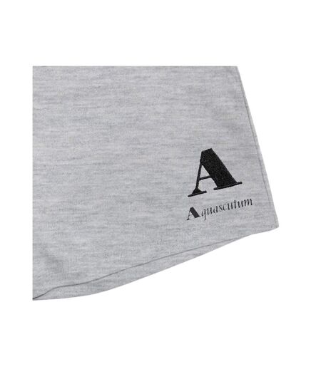 Mens Jersey Shorts Grey Aquascutum