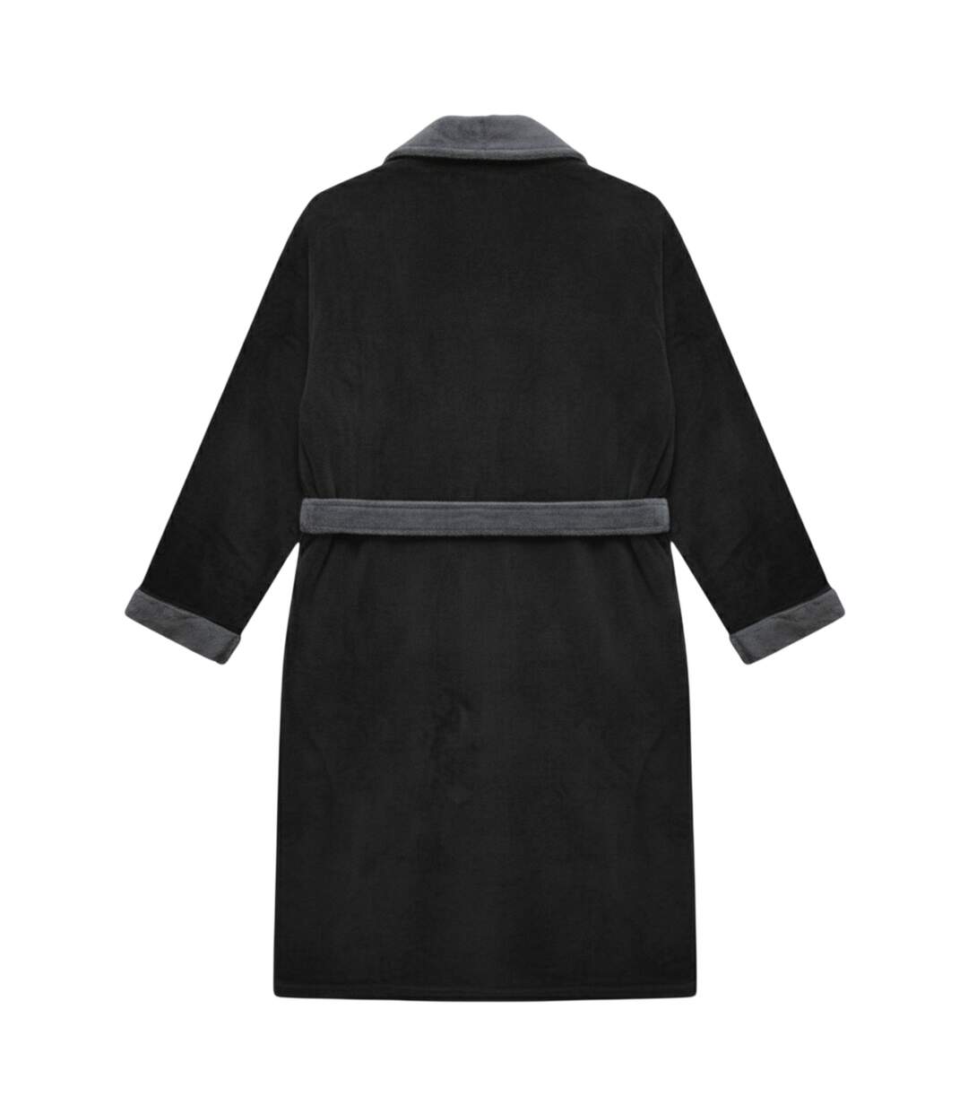 Robe De Chambre Luxury Aw25 Homme Noir Gris Lambretta-2