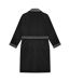 Robe De Chambre Luxury Aw25 Homme Noir Gris Lambretta-2