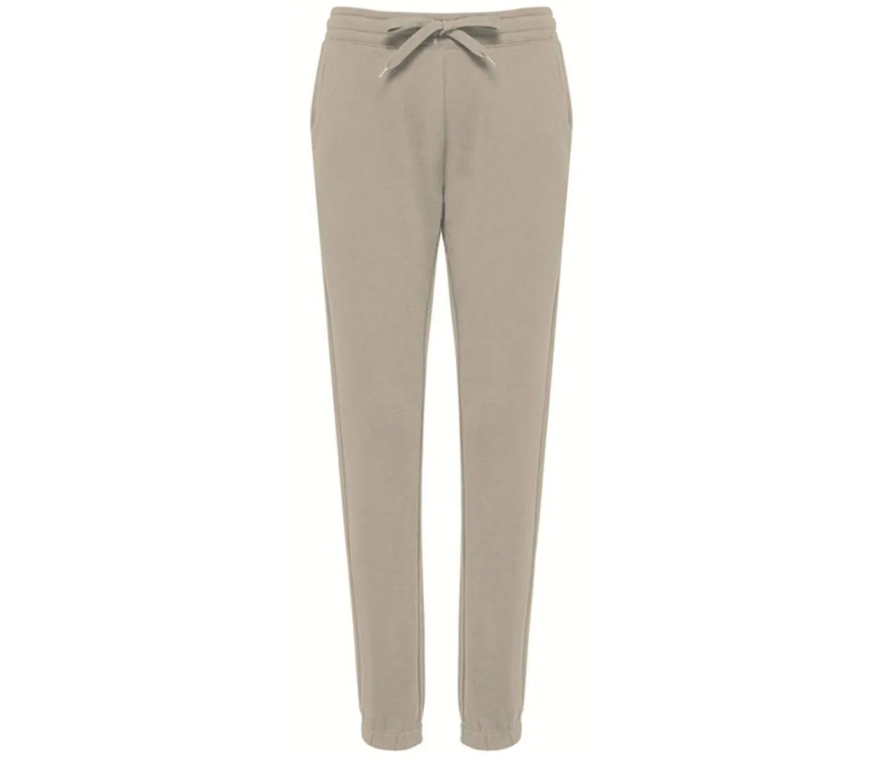 Pantalon jogging molleton - Femme - K7027 - beige clay-1